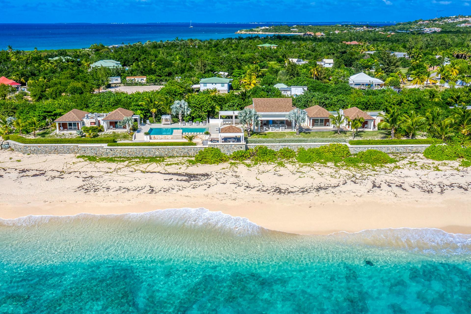 Luxury Beach Front Villa rental - Beachfront view